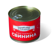 Свинина тушкована ХОДОРІВСЬКИЙ М'ЯСОКОМБІНАТ, 525г